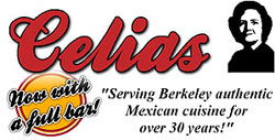 Celias Mexican Restaurant, Berkeley CA, TheMenuPage.com