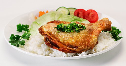 Golden Steam Fried Chicken