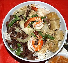 CARSON CITY Viet Pho BBQ Beef, Egg Rolls and Shrimp 10