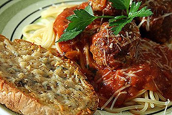 Wallys Pizza and Subs Spaghetti & Meatballs