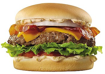 Johnny Rockets bacon cheddar Single