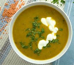 India Kabab and curry Mulligatawny Soup